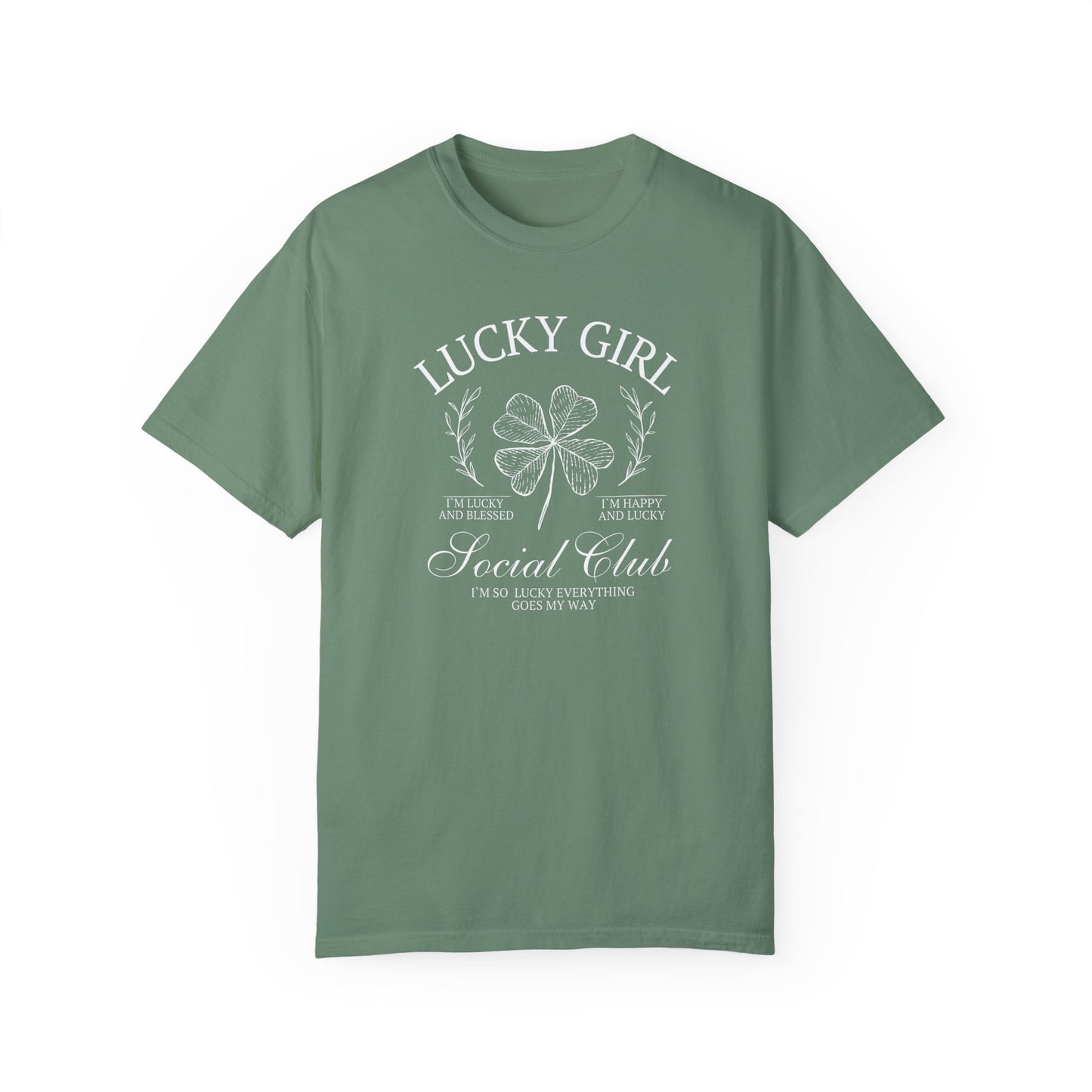 Lucky Girl Comfort Colors Graphic Tee