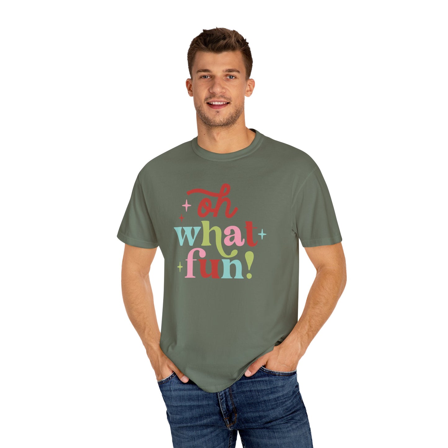 Oh What Fun Comfort Colors Graphic Tee