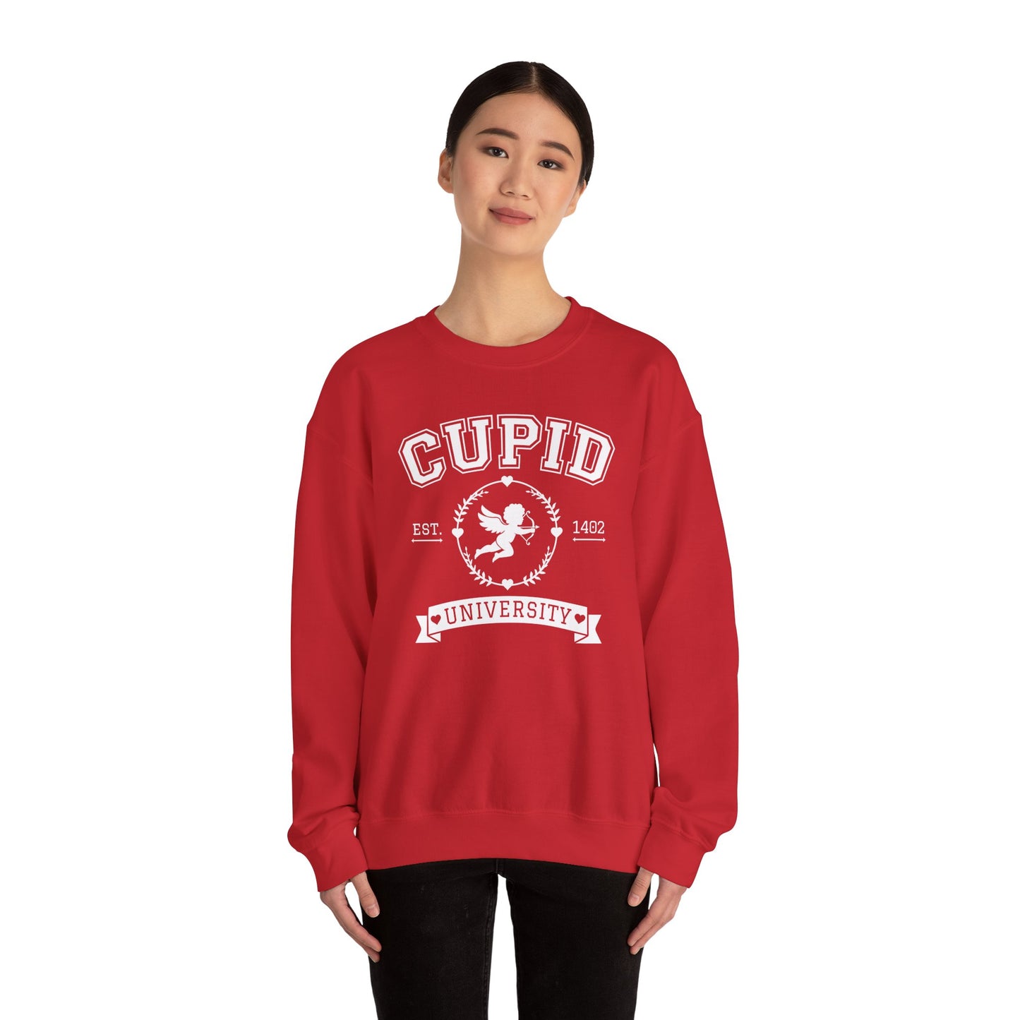 Cupid University Gildan Crew Sweatshirt