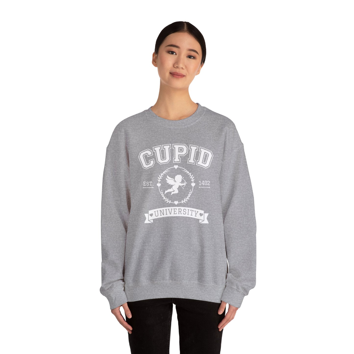 Cupid University Gildan Crew Sweatshirt