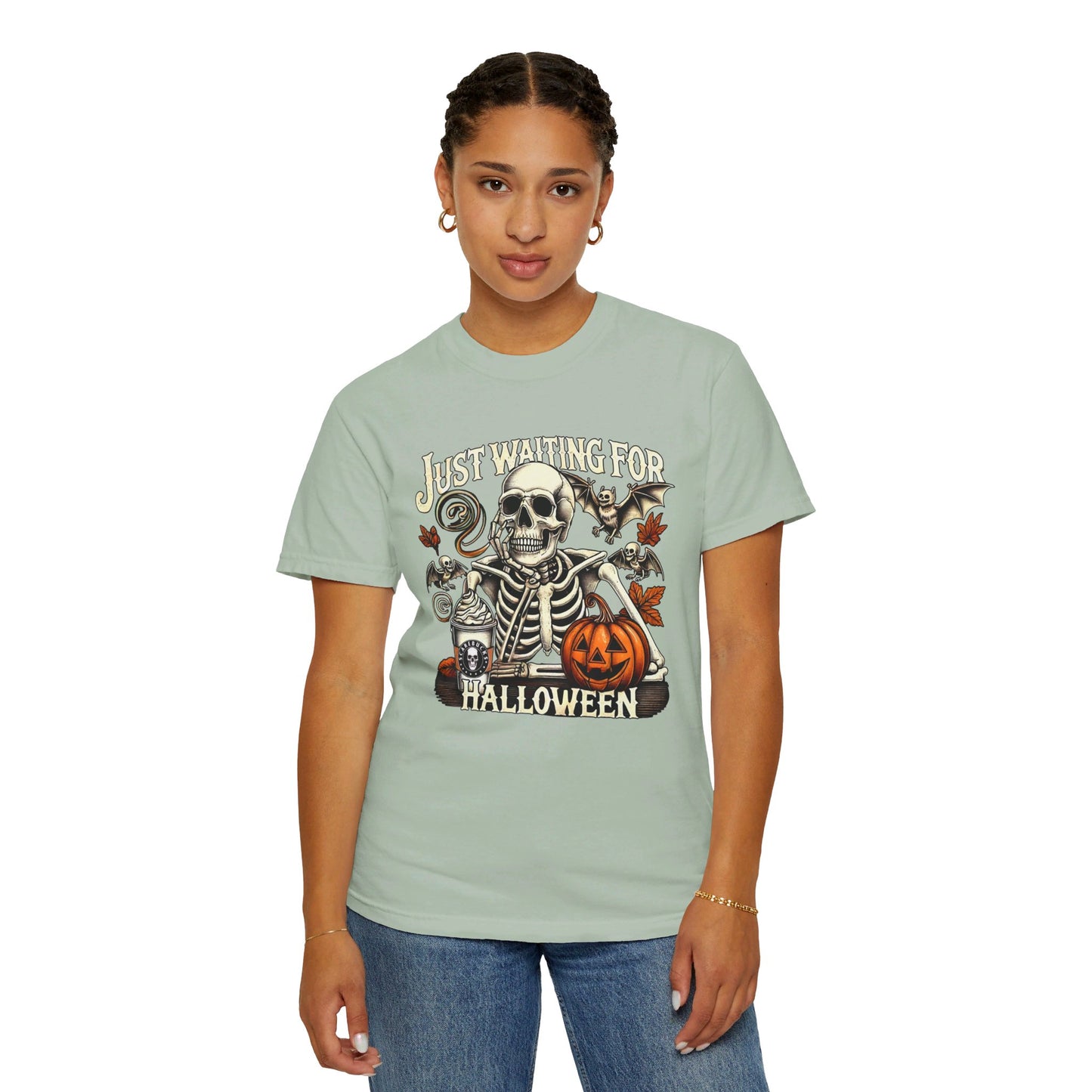 Waiting for Halloween Comfort Colors Graphic Tee