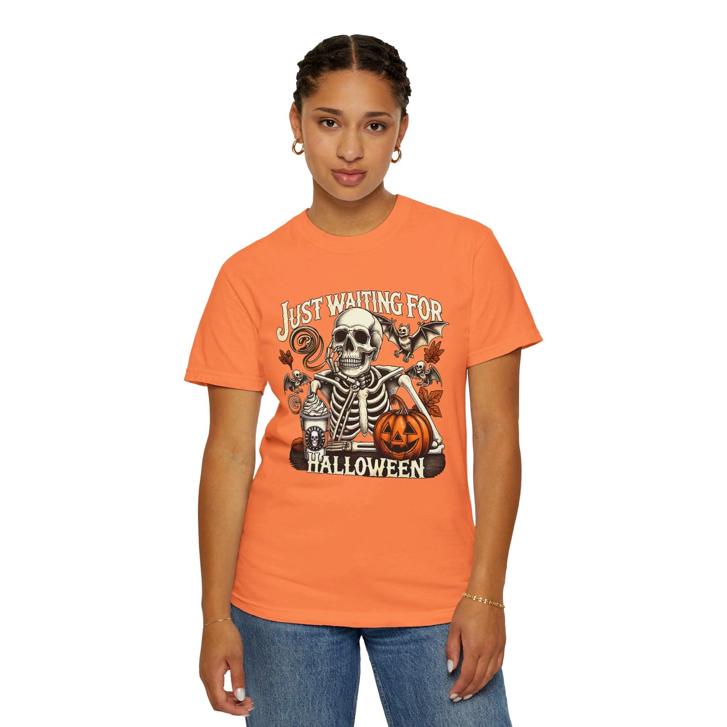 Waiting for Halloween Comfort Colors Graphic Tee