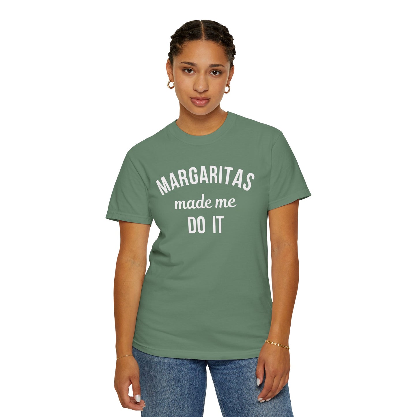 Margaritas Made Me Solid Comfort Colors Graphic Tee