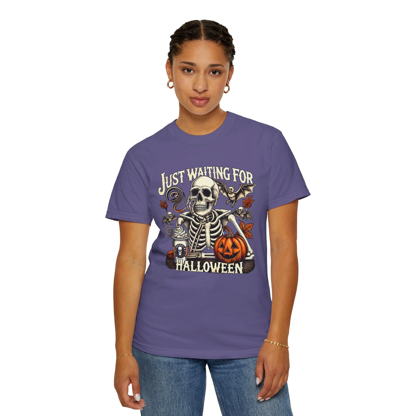 Waiting for Halloween Comfort Colors Graphic Tee