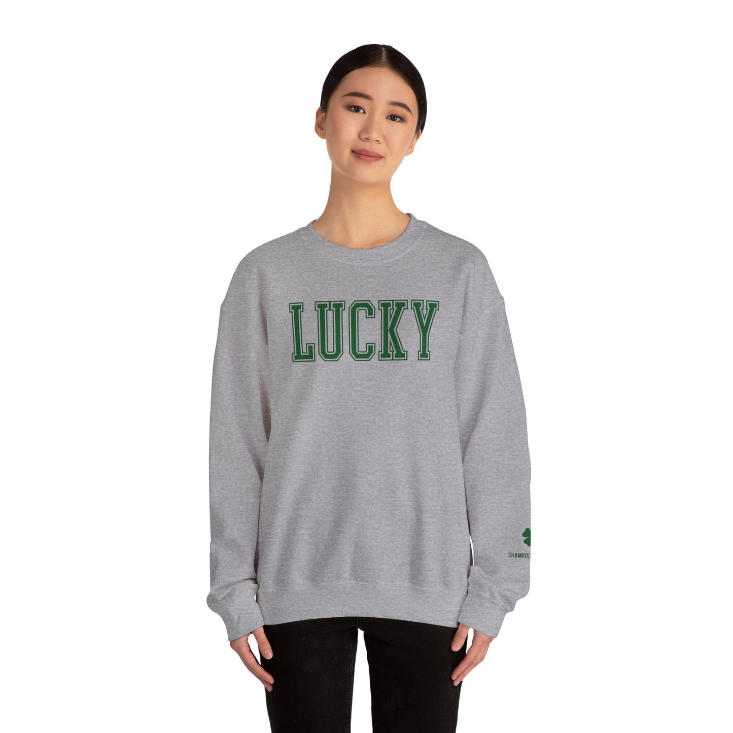 Lucky Gildan Crew Sweatshirt