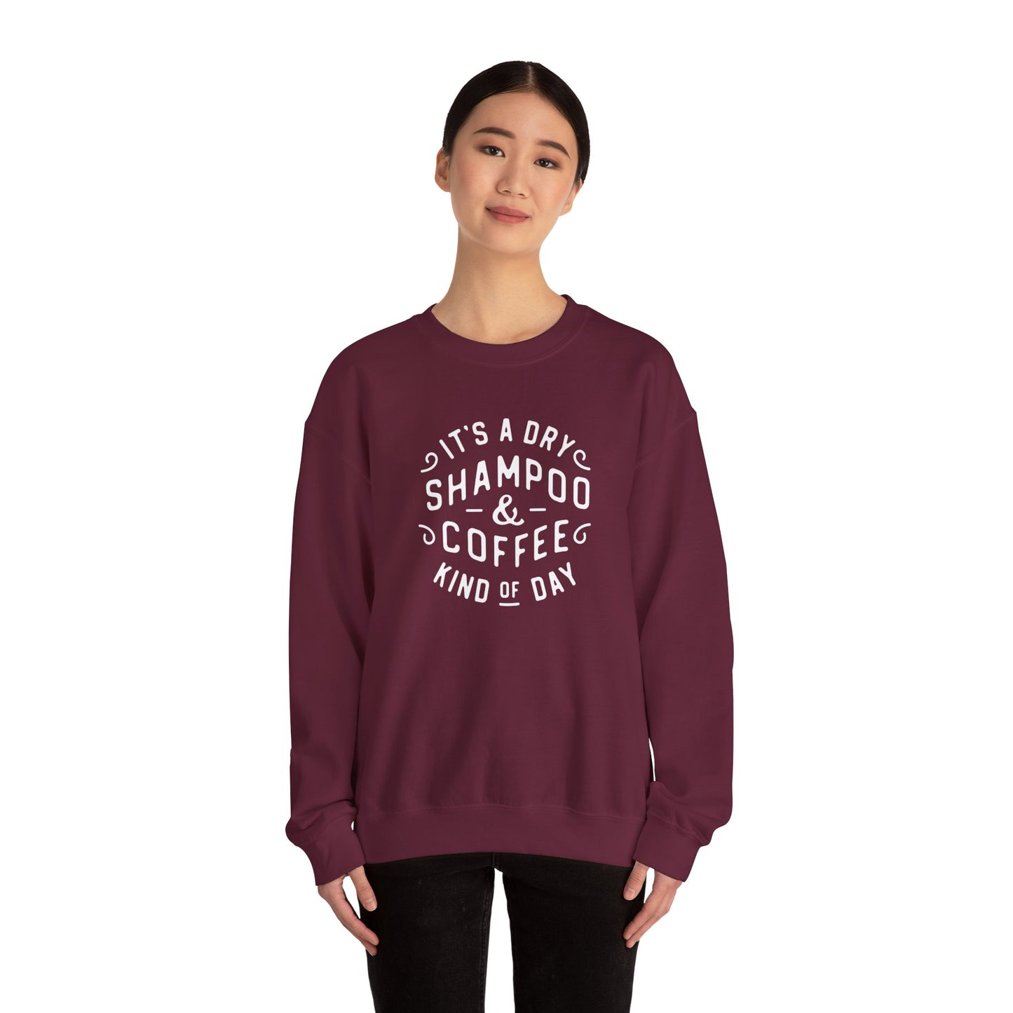 Dry Shampoo and Coffee Gildan Sweatshirt