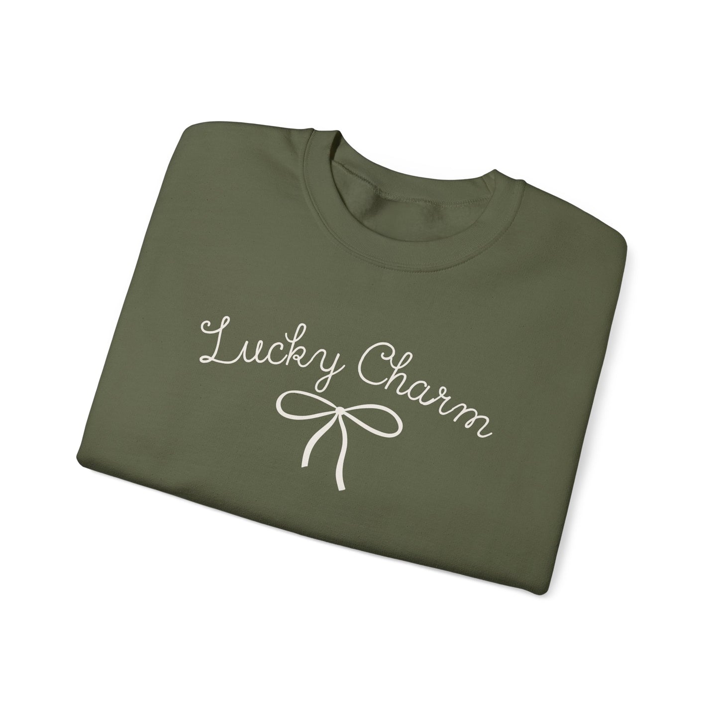 Lucky Charm Gildan Crew Sweatshirt