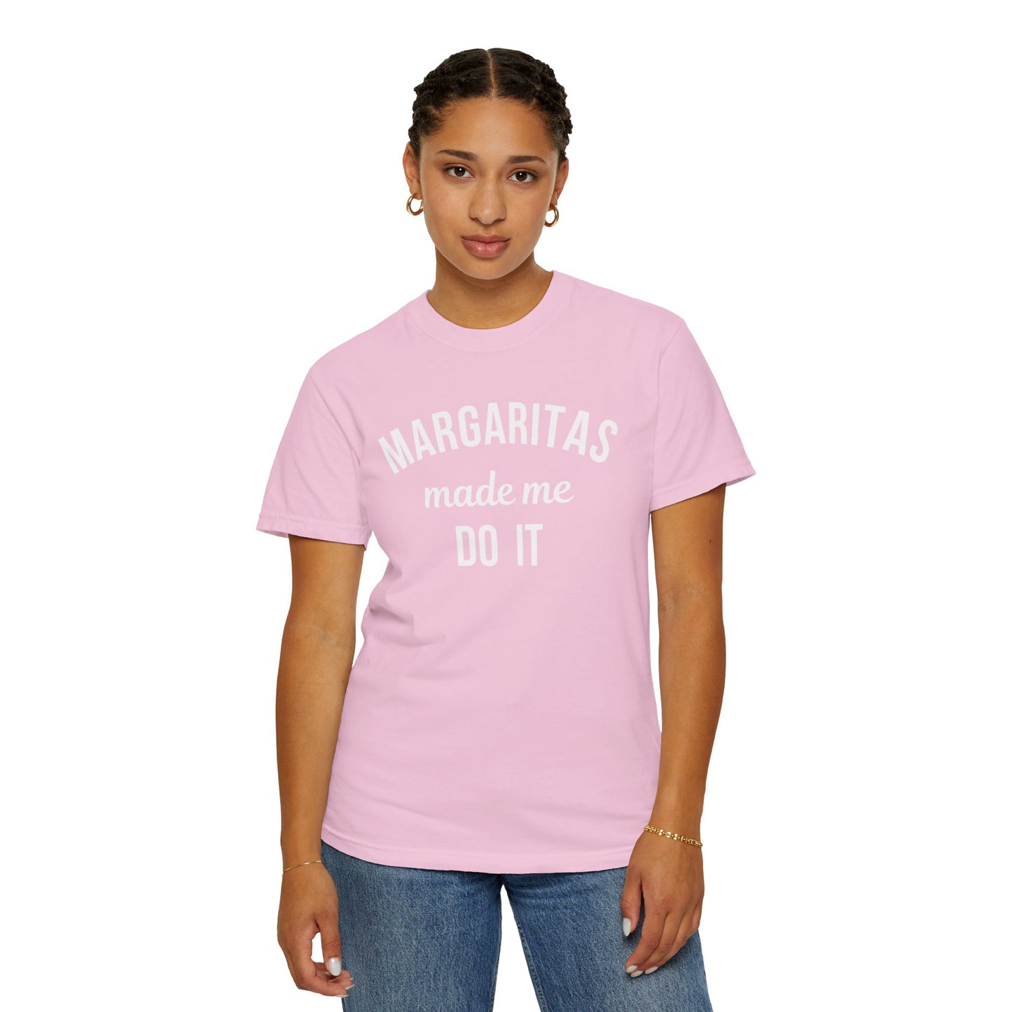 Margaritas Made Me Solid Comfort Colors Graphic Tee