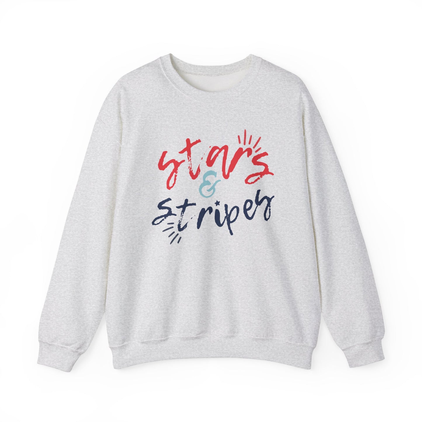 Stars & Stripes Gildan Crew Sweatshirt