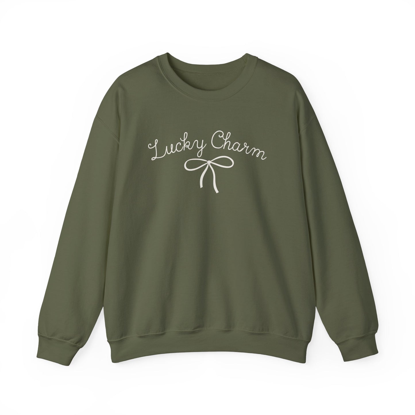 Lucky Charm Gildan Crew Sweatshirt