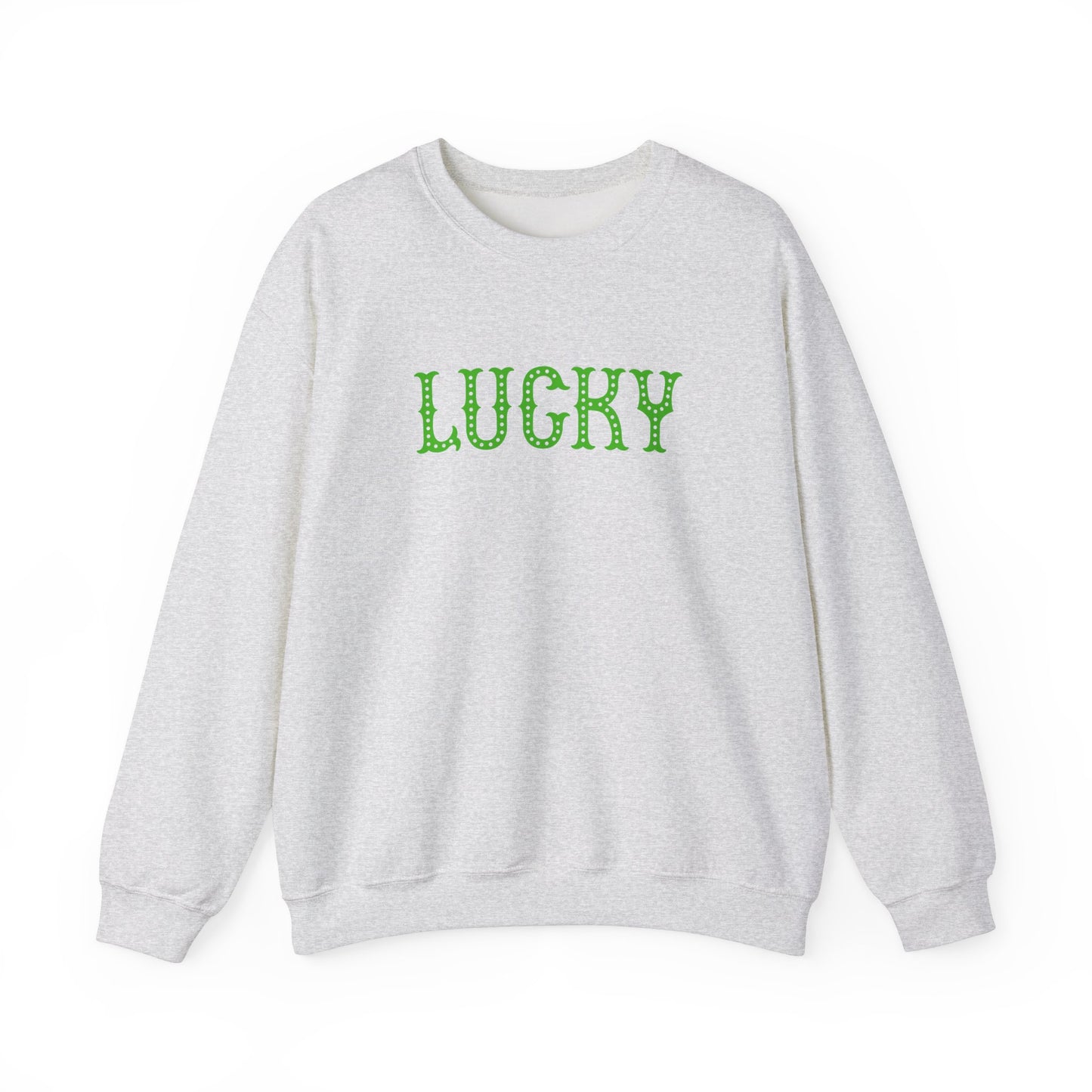 Lucky Collage Gildan Crew Sweatshirt