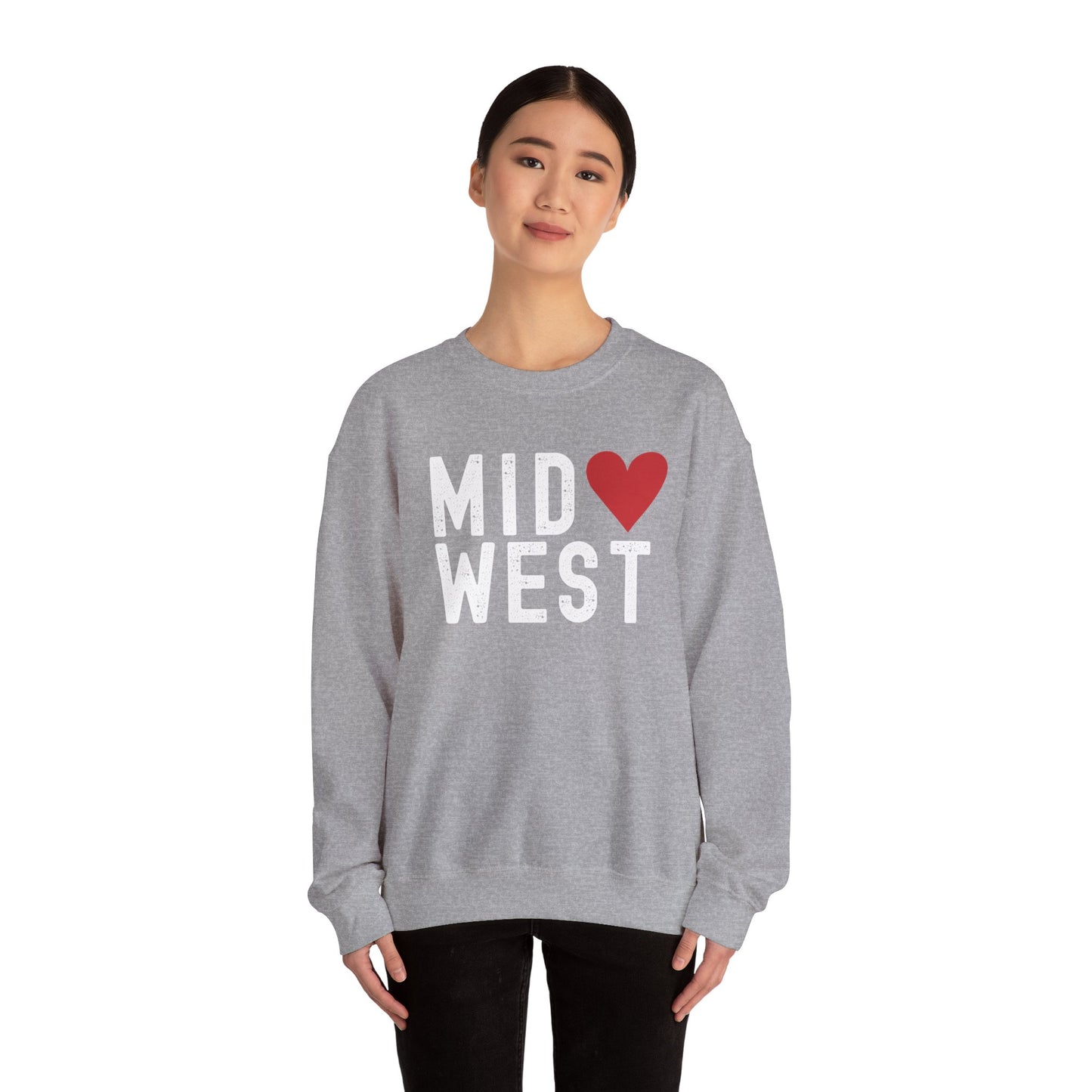 Midwest Heart Gildan Sweatshirt
