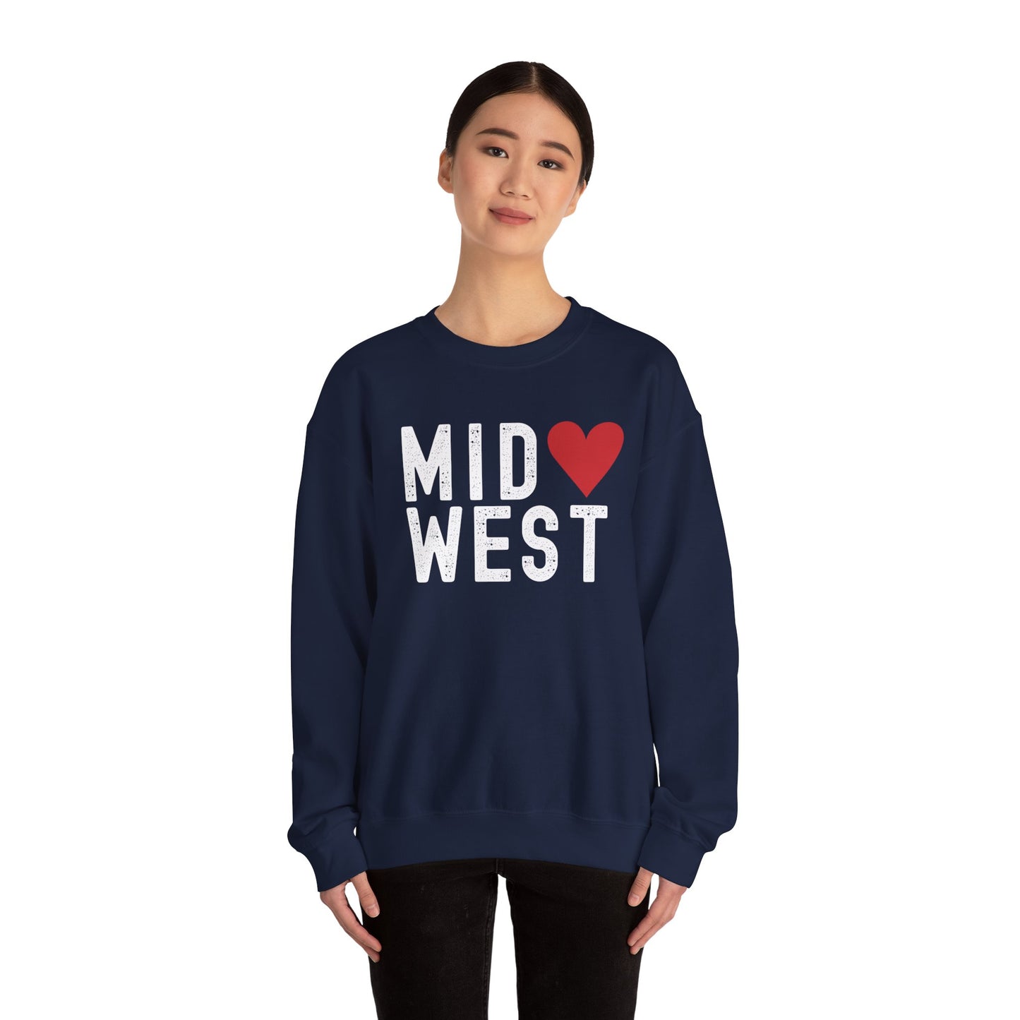 Midwest Heart Gildan Sweatshirt