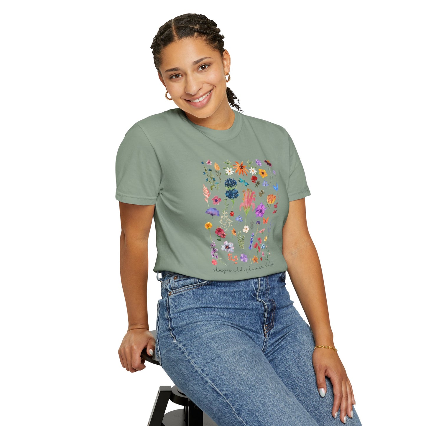 Stay Wild Flower Child CC Shirt