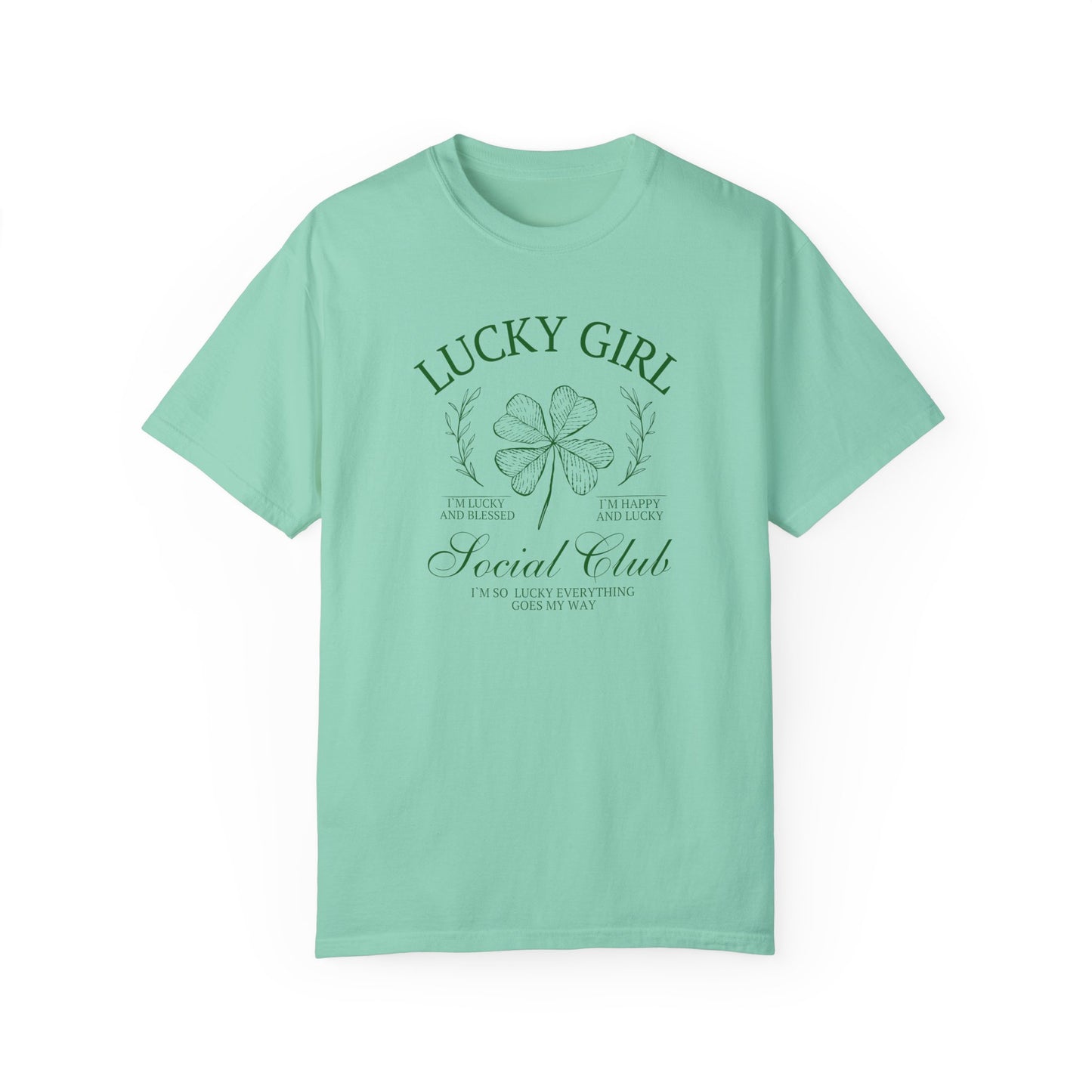 Lucky Girl Comfort Colors Graphic Tee