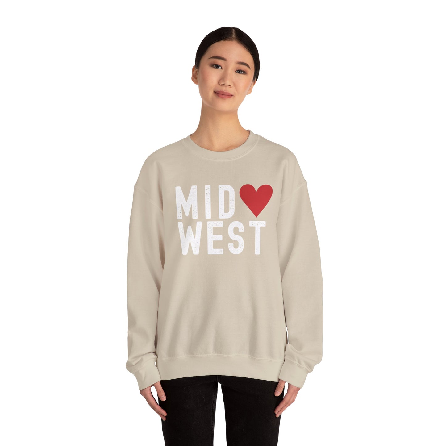 Midwest Heart Gildan Sweatshirt
