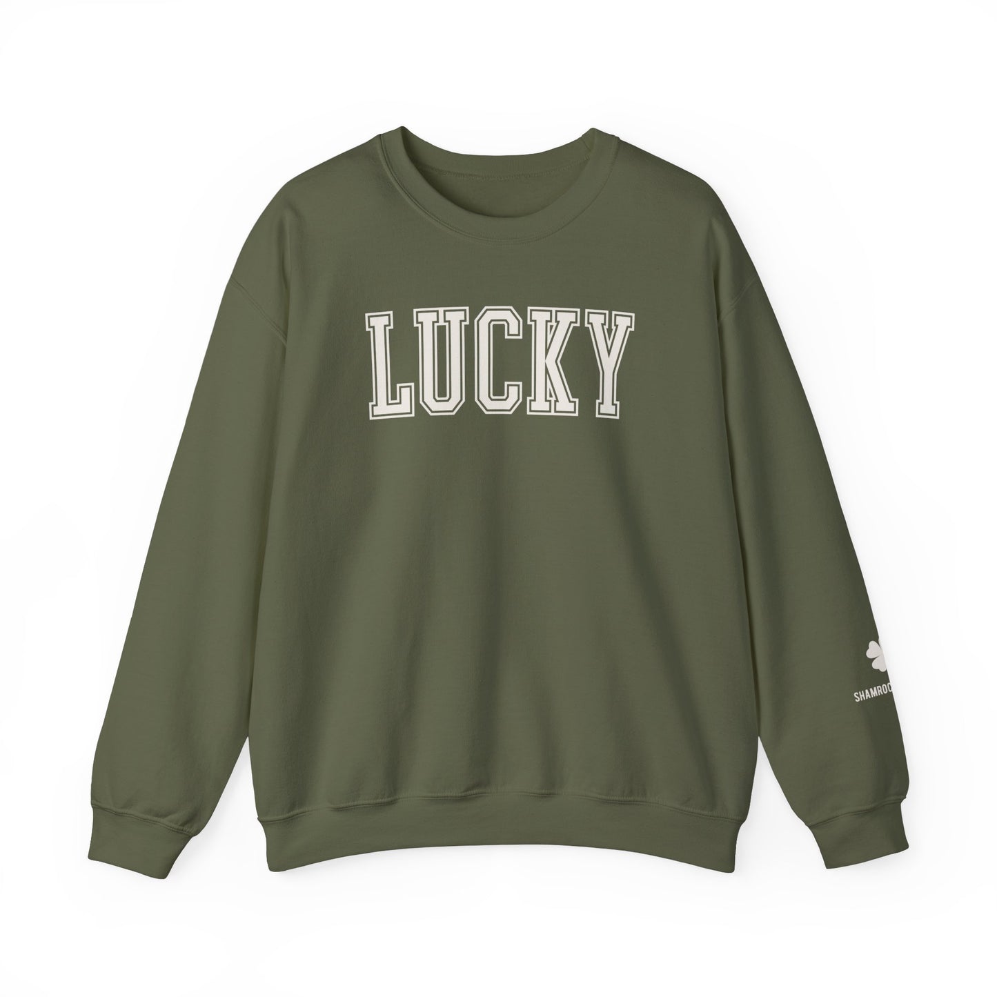 Lucky Gildan Crew Sweatshirt
