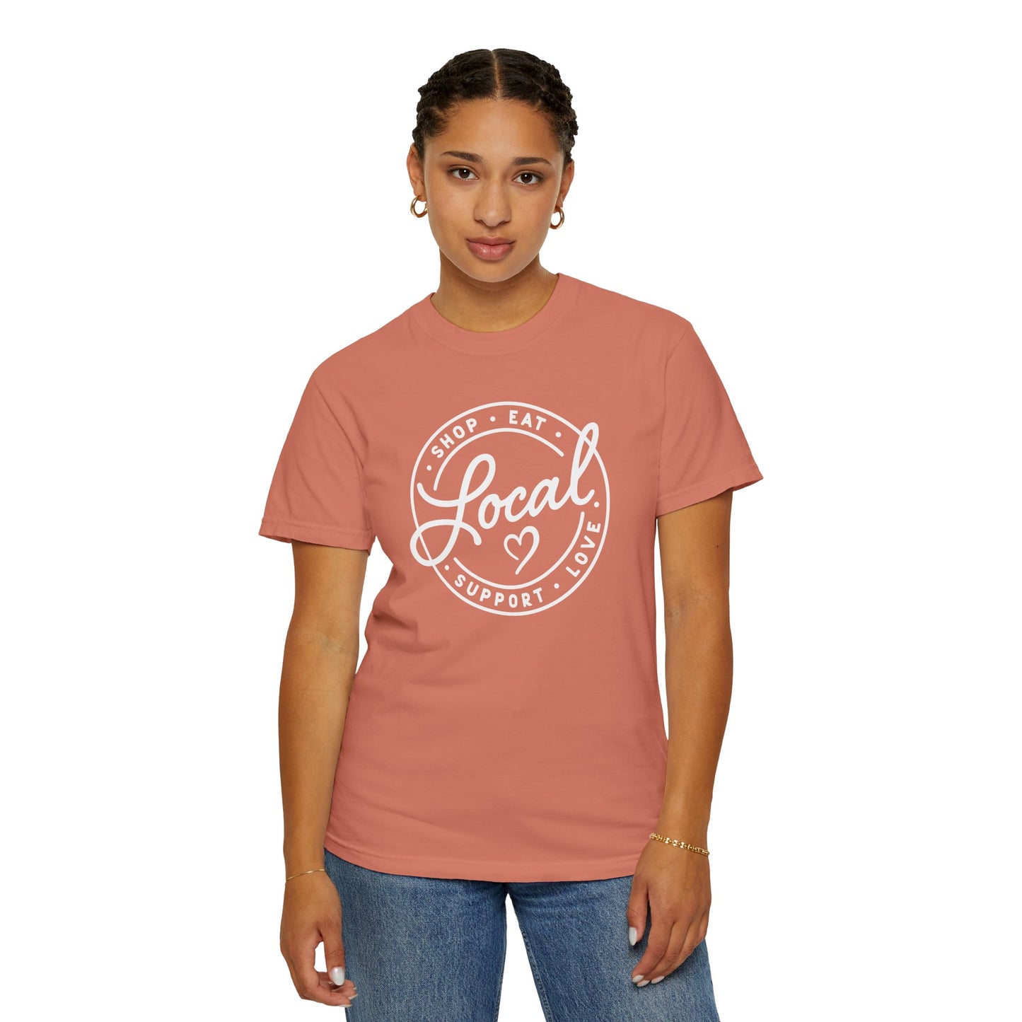 Support Local Comfort Colors Graphic Tee