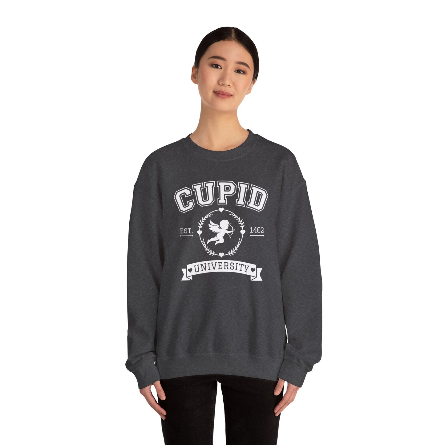 Cupid University Gildan Crew Sweatshirt