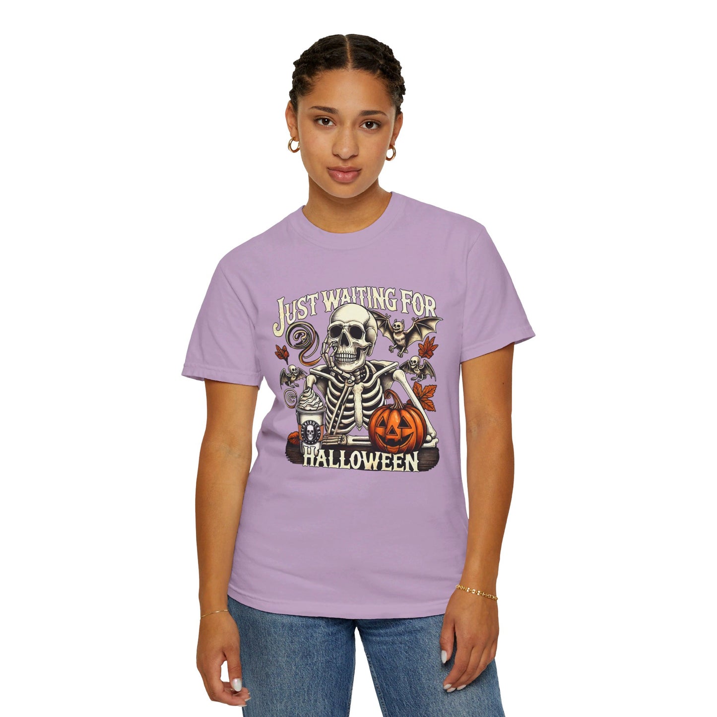 Waiting for Halloween Comfort Colors Graphic Tee