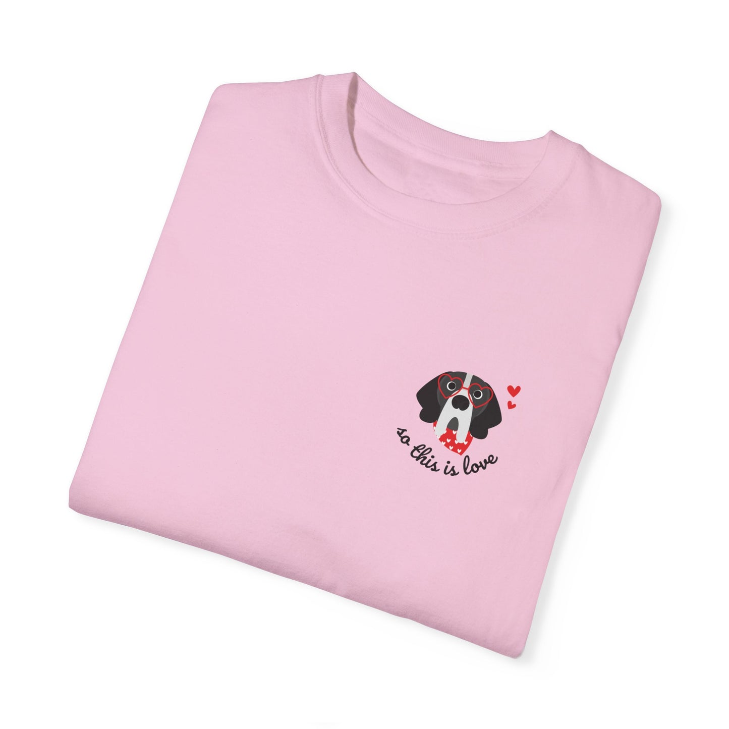 So This Is Love Great Dane Comfort Colors Graphic Tee