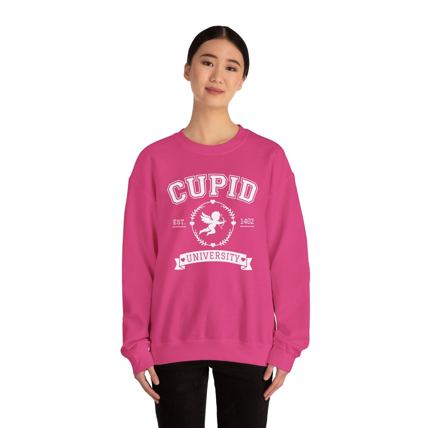 Cupid University Gildan Crew Sweatshirt