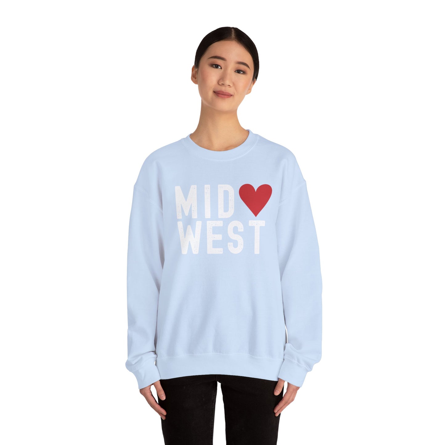 Midwest Heart Gildan Sweatshirt