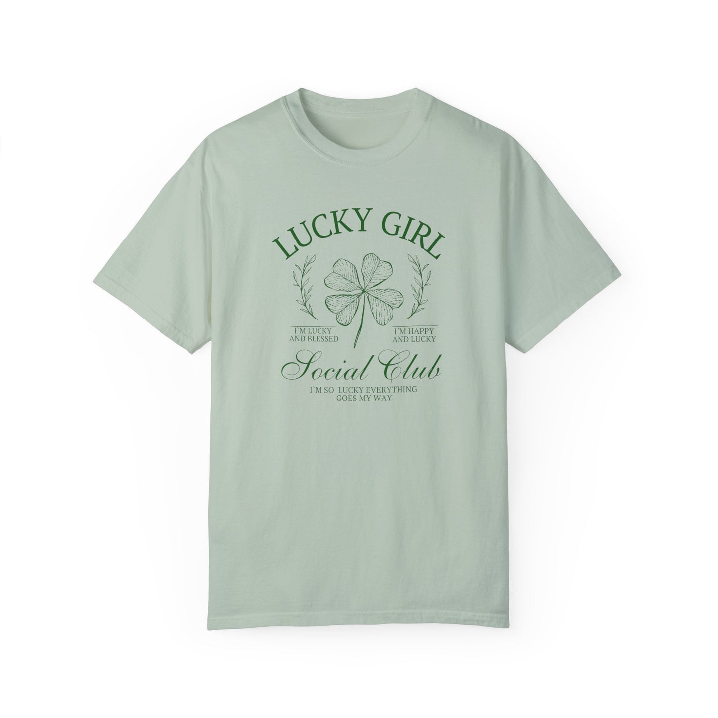 Lucky Girl Comfort Colors Graphic Tee