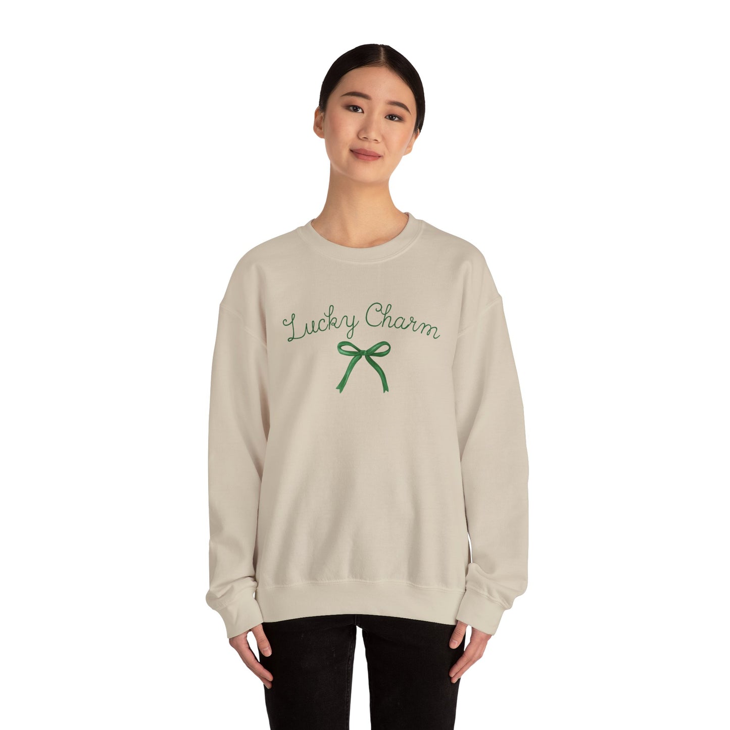 Lucky Charm Gildan Crew Sweatshirt