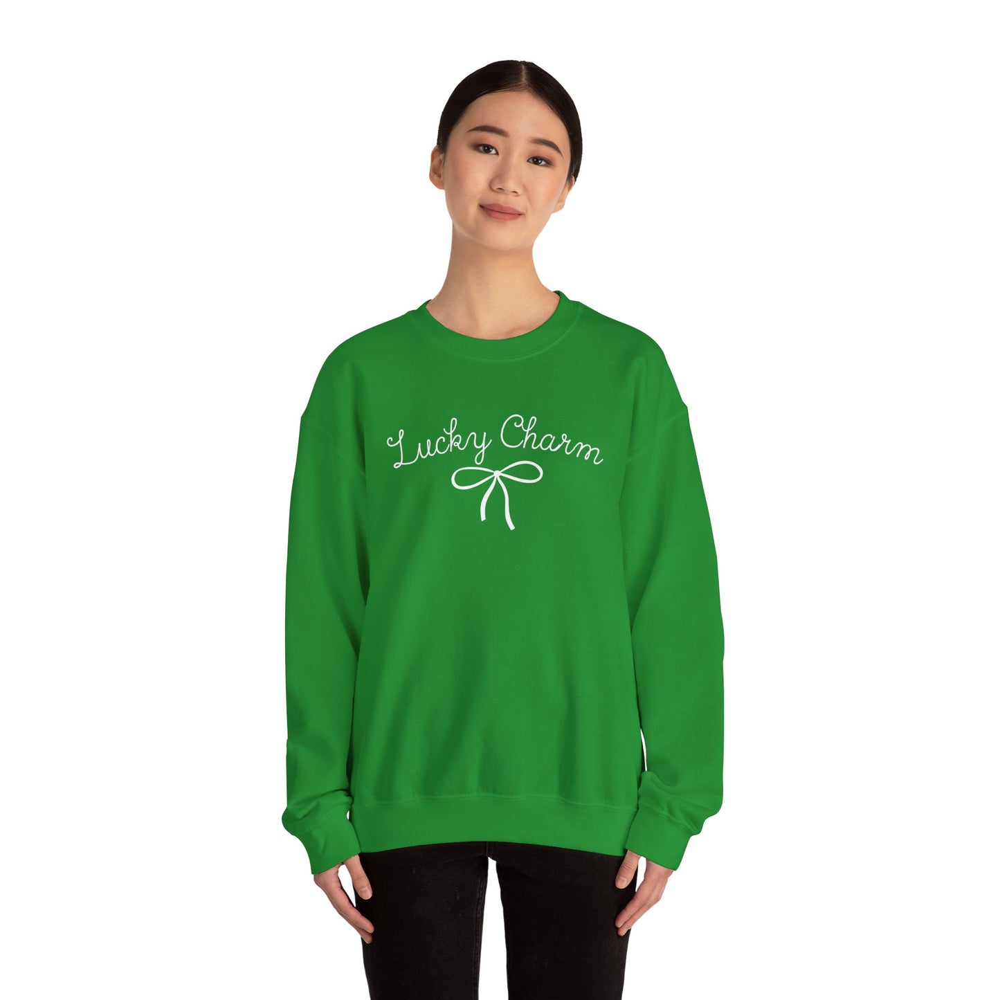 Lucky Charm Gildan Crew Sweatshirt