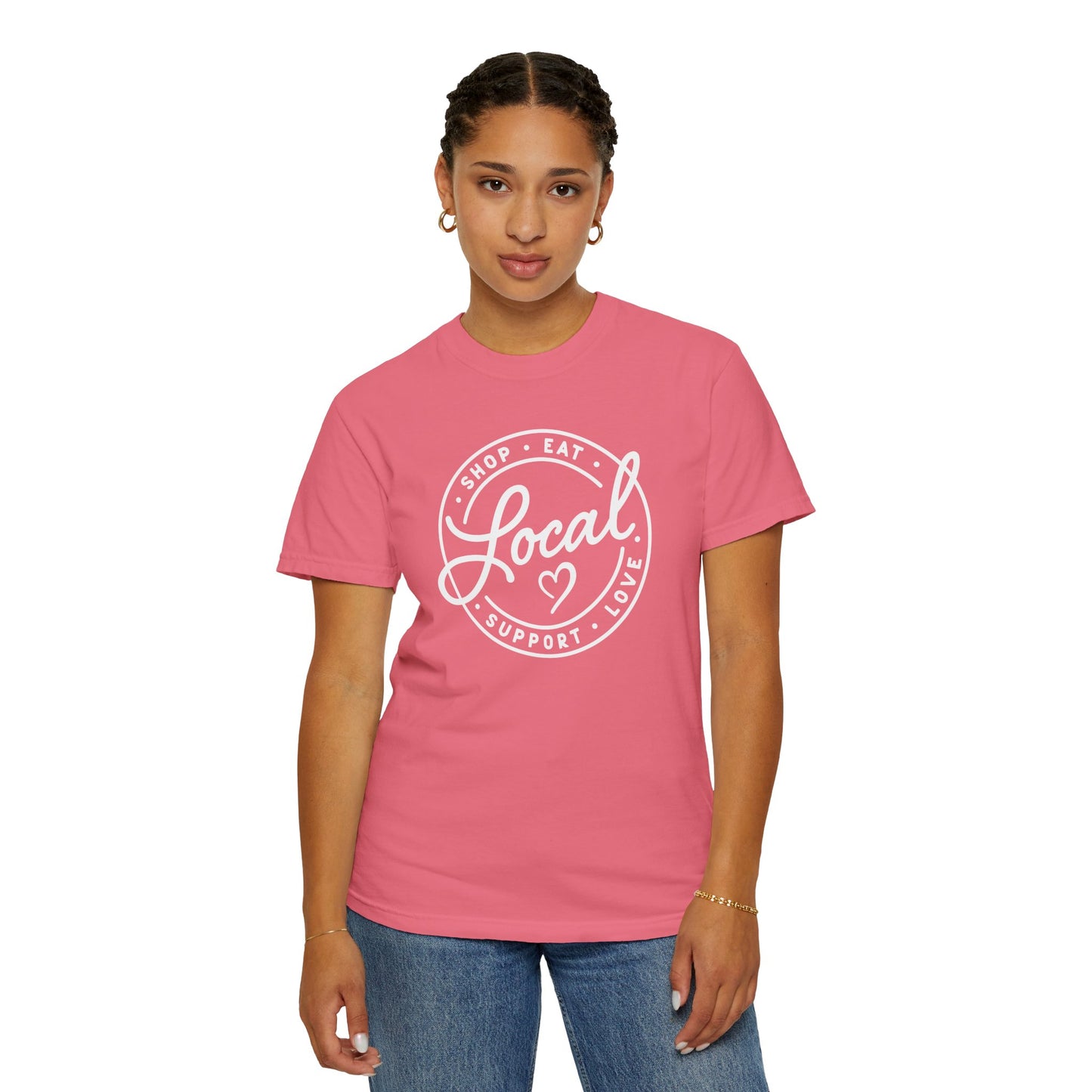 Support Local Comfort Colors Graphic Tee