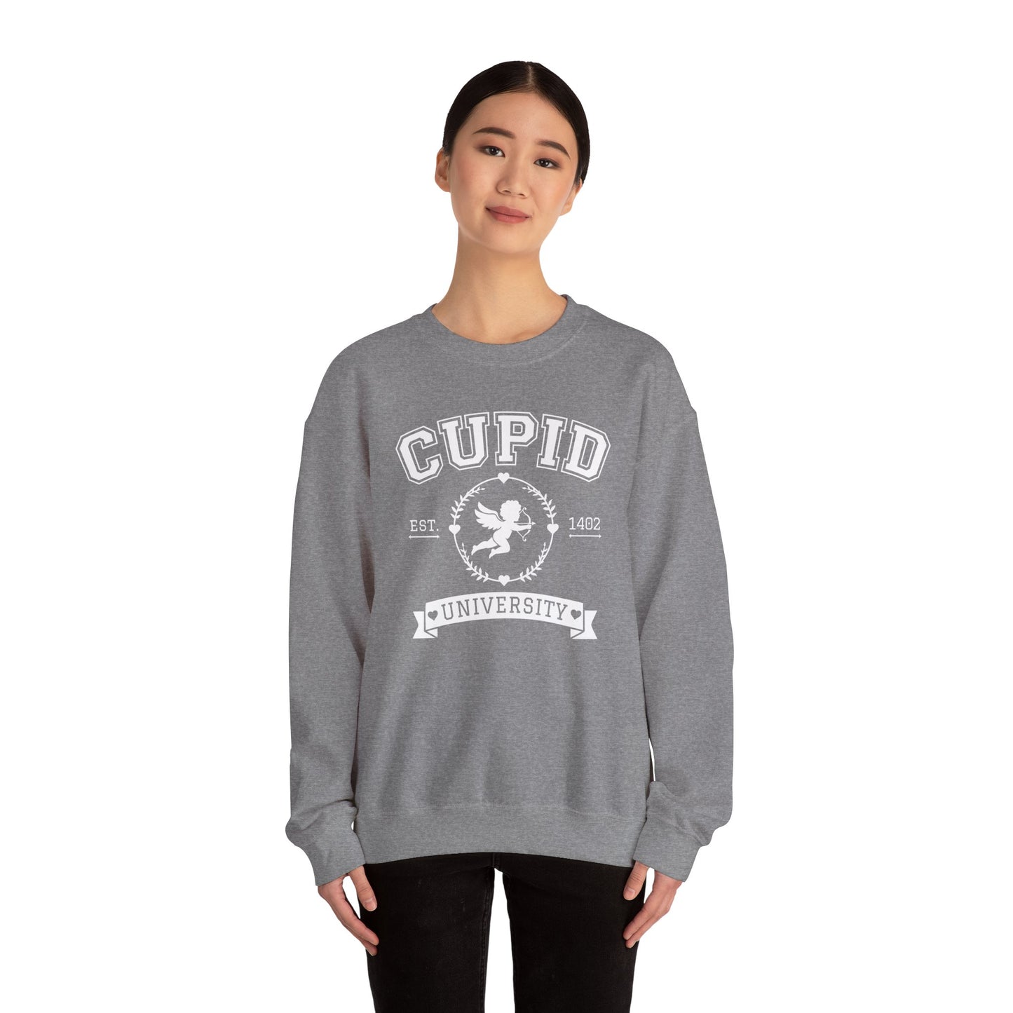 Cupid University Gildan Crew Sweatshirt