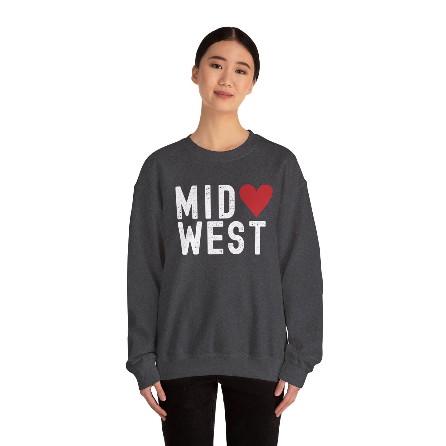 Midwest Heart Gildan Sweatshirt