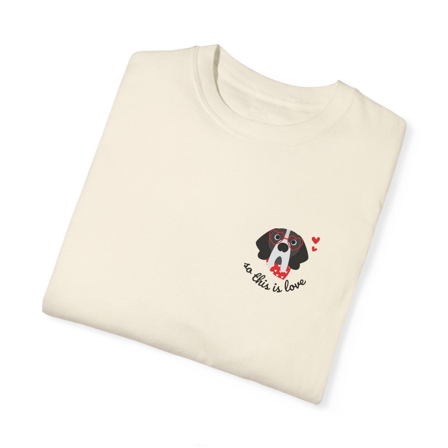 So This Is Love Great Dane Comfort Colors Graphic Tee