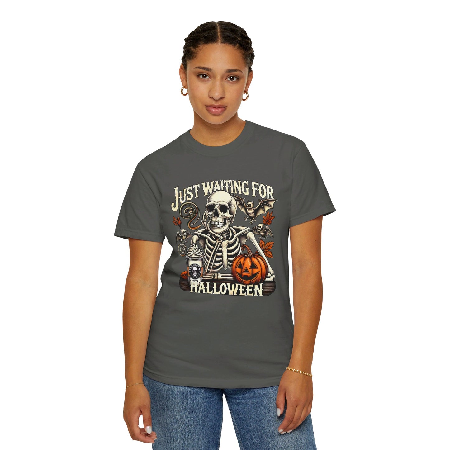 Waiting for Halloween Comfort Colors Graphic Tee
