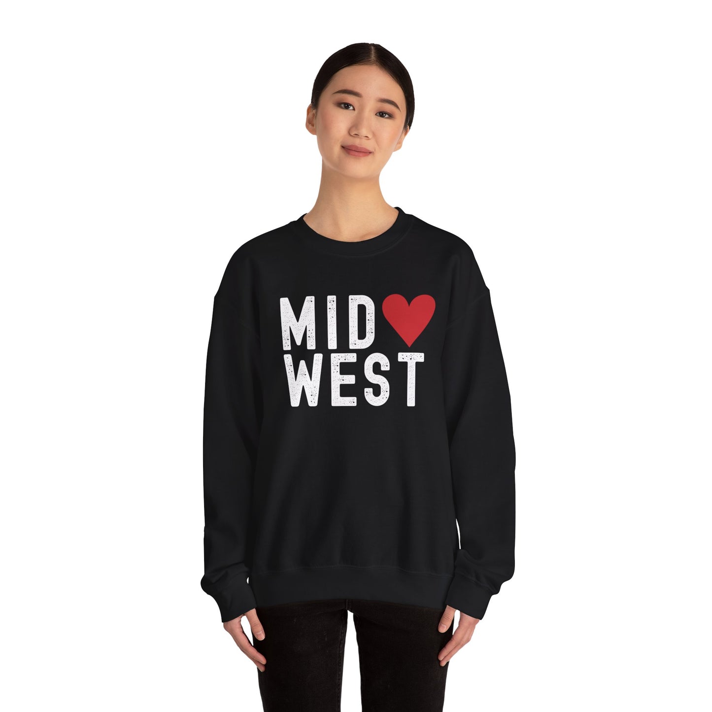 Midwest Heart Gildan Sweatshirt