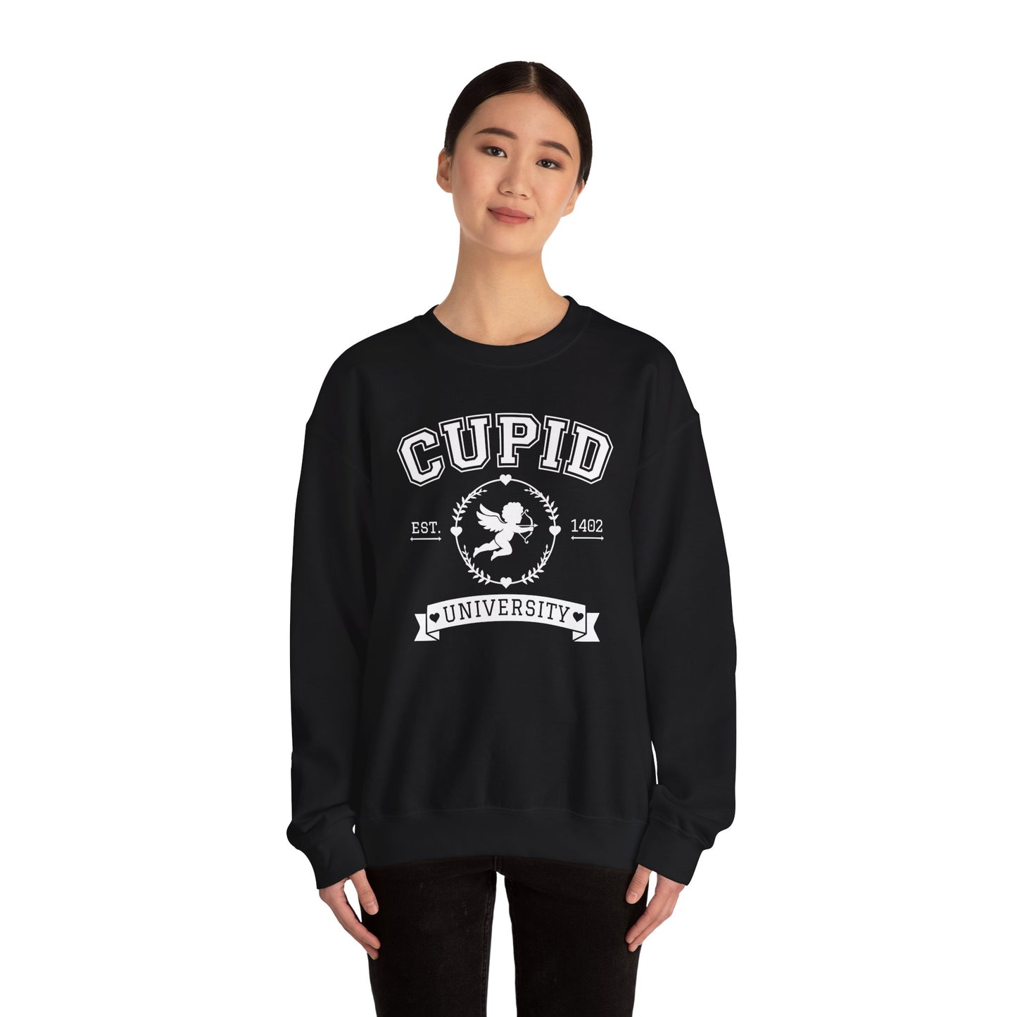 Cupid University Gildan Crew Sweatshirt
