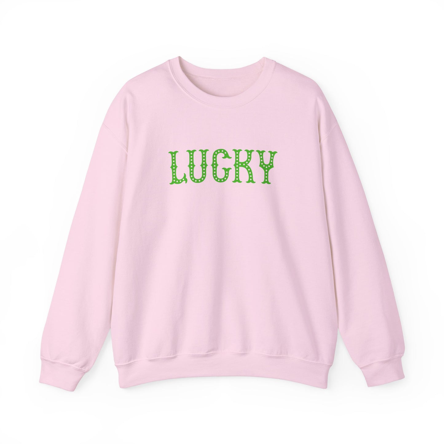 Lucky Collage Gildan Crew Sweatshirt