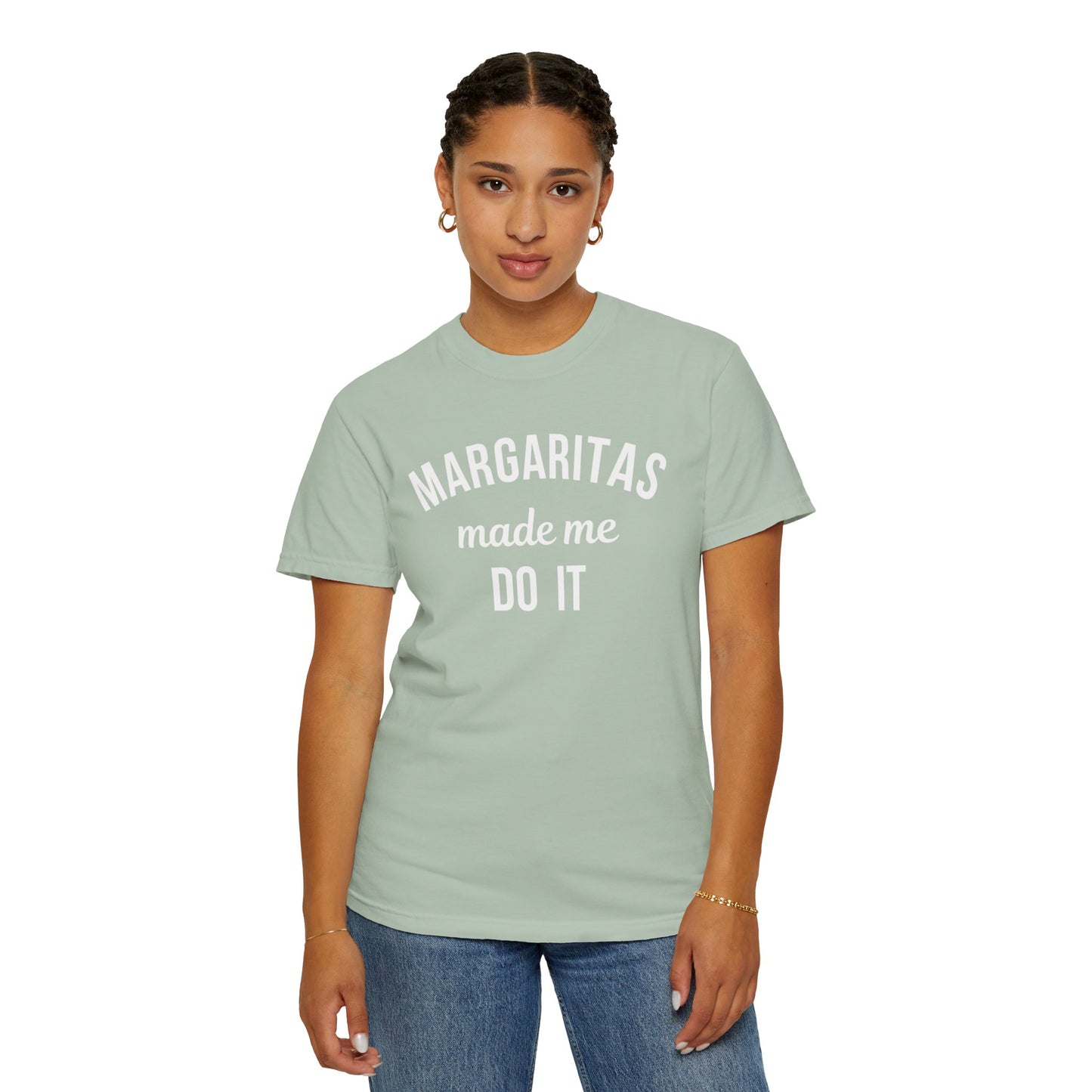 Margaritas Made Me Solid Comfort Colors Graphic Tee