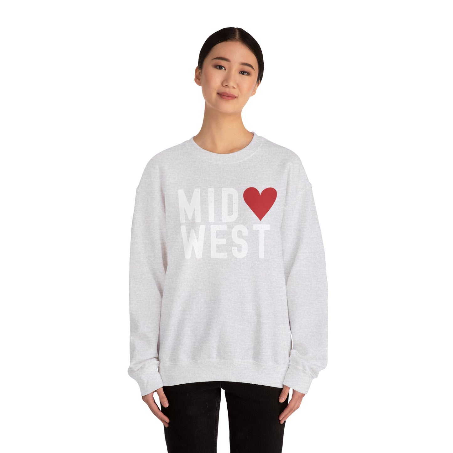Midwest Heart Gildan Sweatshirt