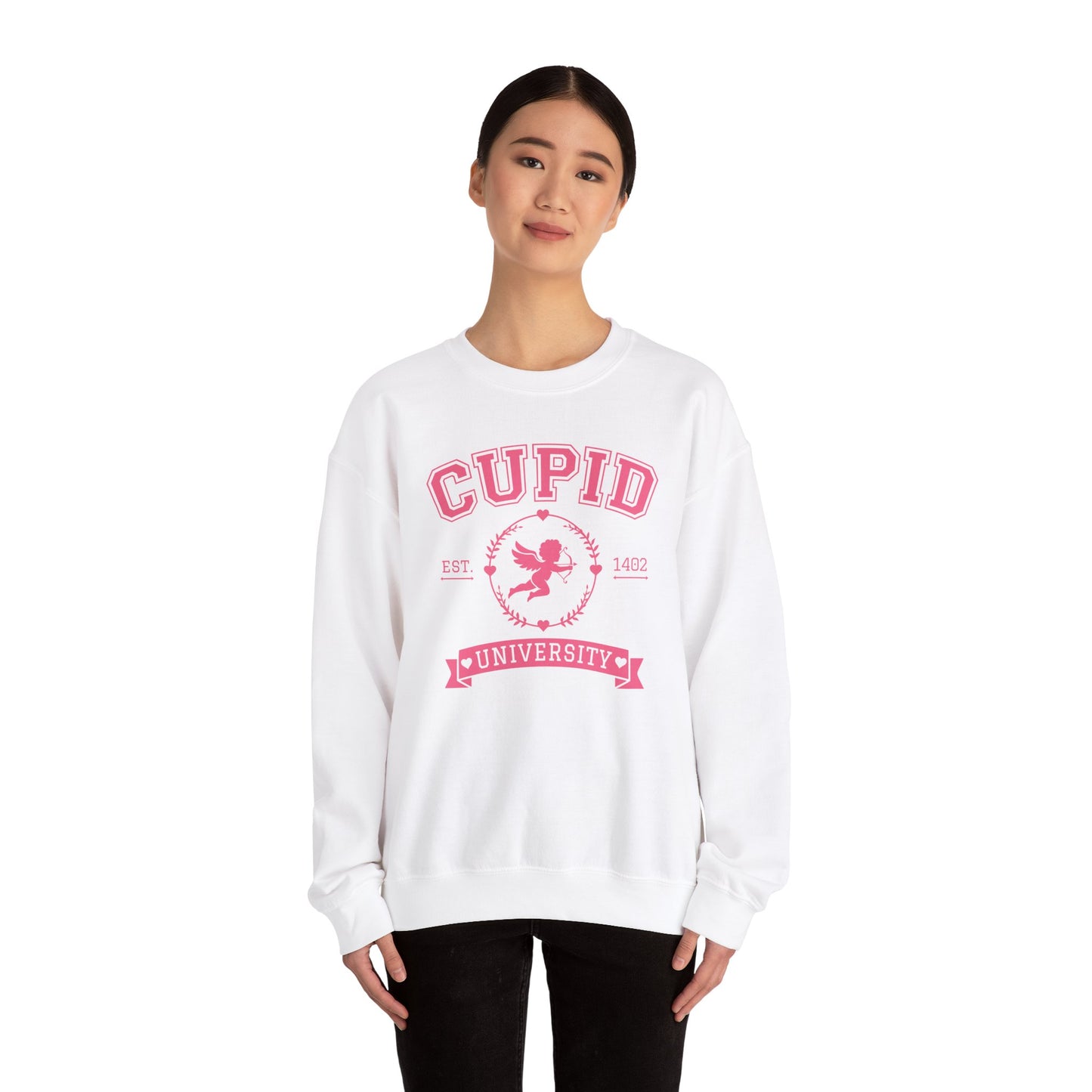 Cupid University Gildan Crew Sweatshirt