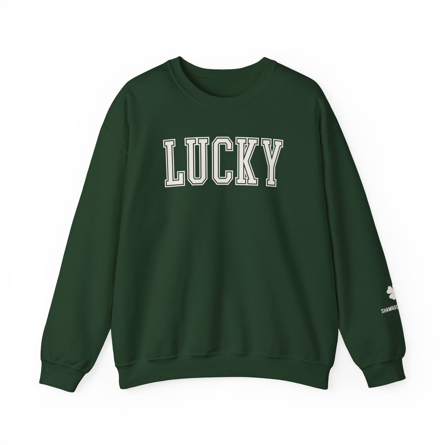 Lucky Gildan Crew Sweatshirt