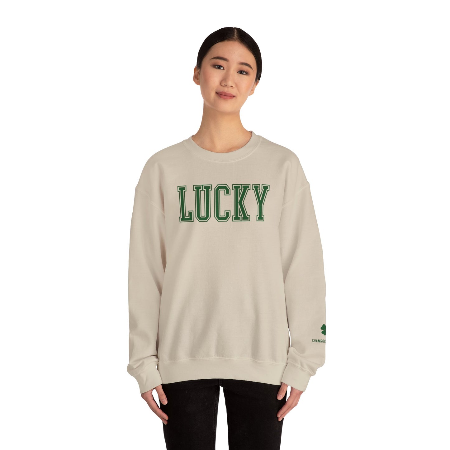 Lucky Gildan Crew Sweatshirt