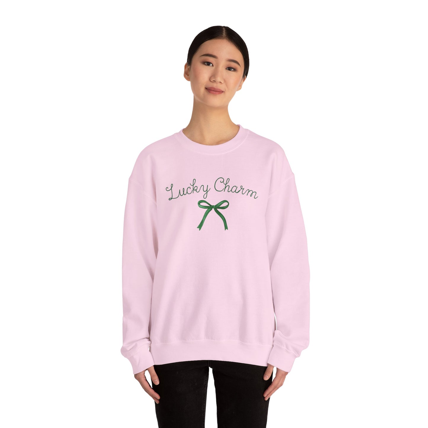 Lucky Charm Gildan Crew Sweatshirt