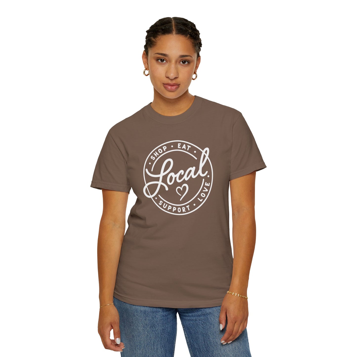 Support Local Comfort Colors Graphic Tee
