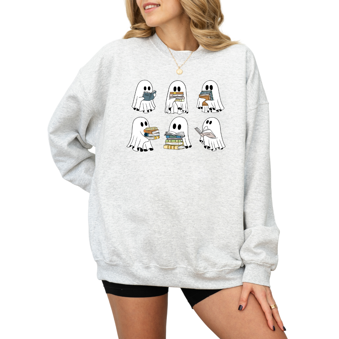 Book Ghosts Gildan Sweatshirt