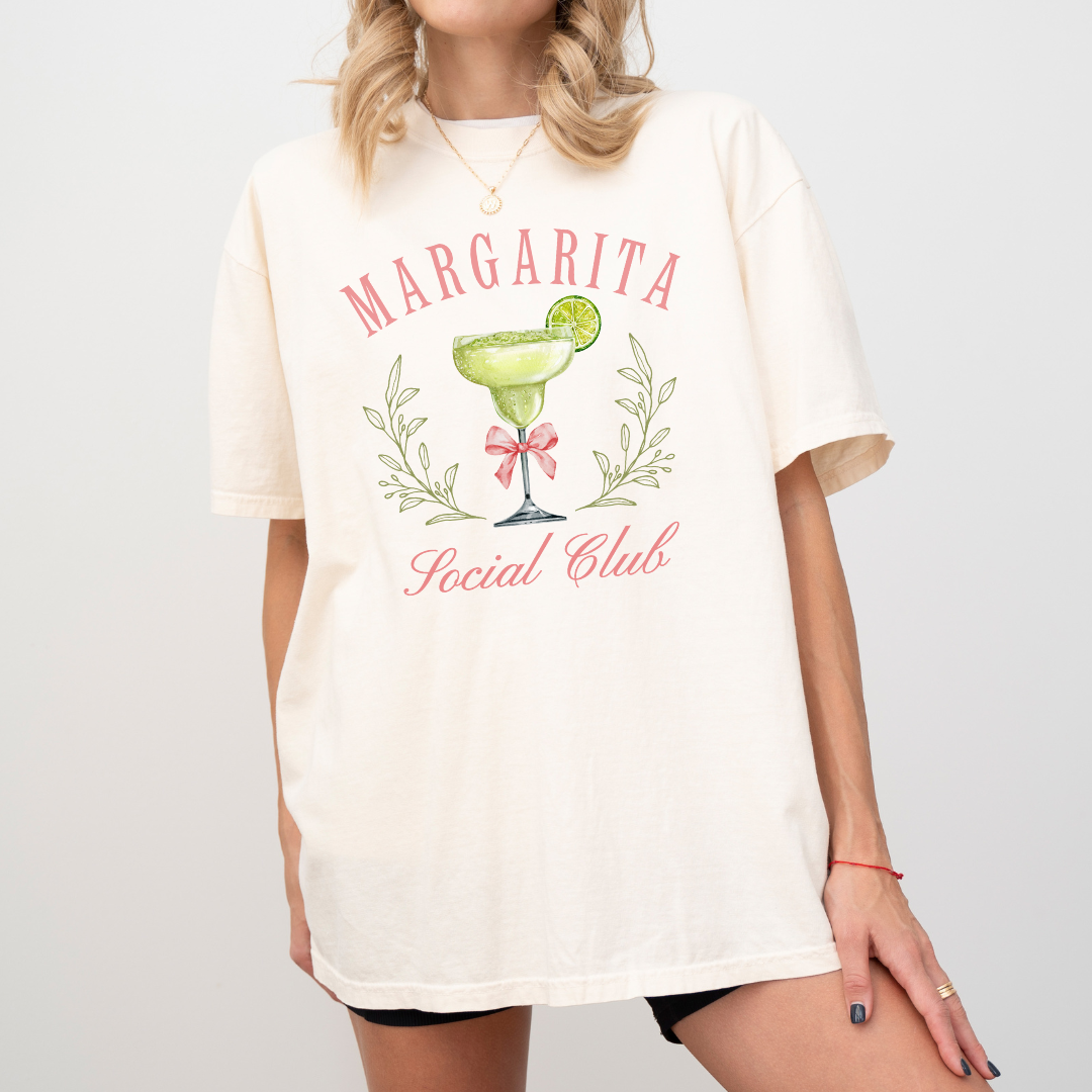 Margarita Social Club Comfort Colors Graphic Tee