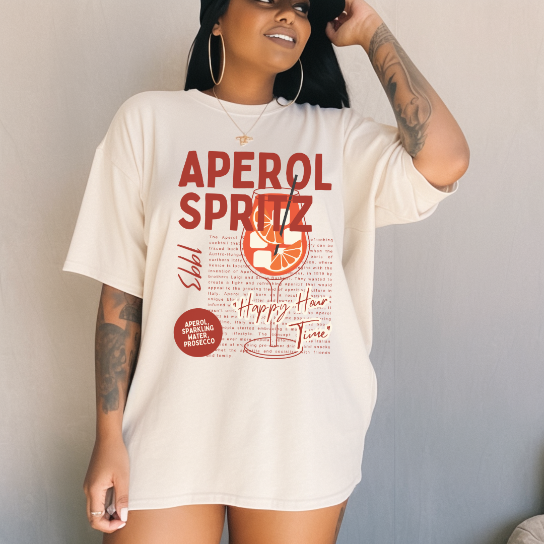 Aperol Spritz Comfort Colors Graphic Tee