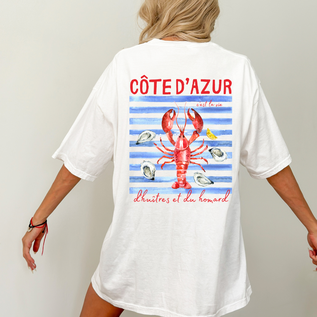 Cote d'Azur Comfort Colors Graphic Tee