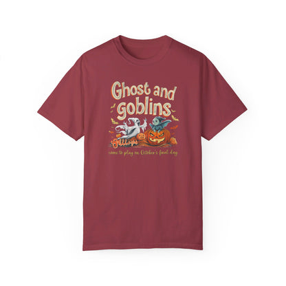 Ghost and Goblins Comfort Colors Graphic Tee